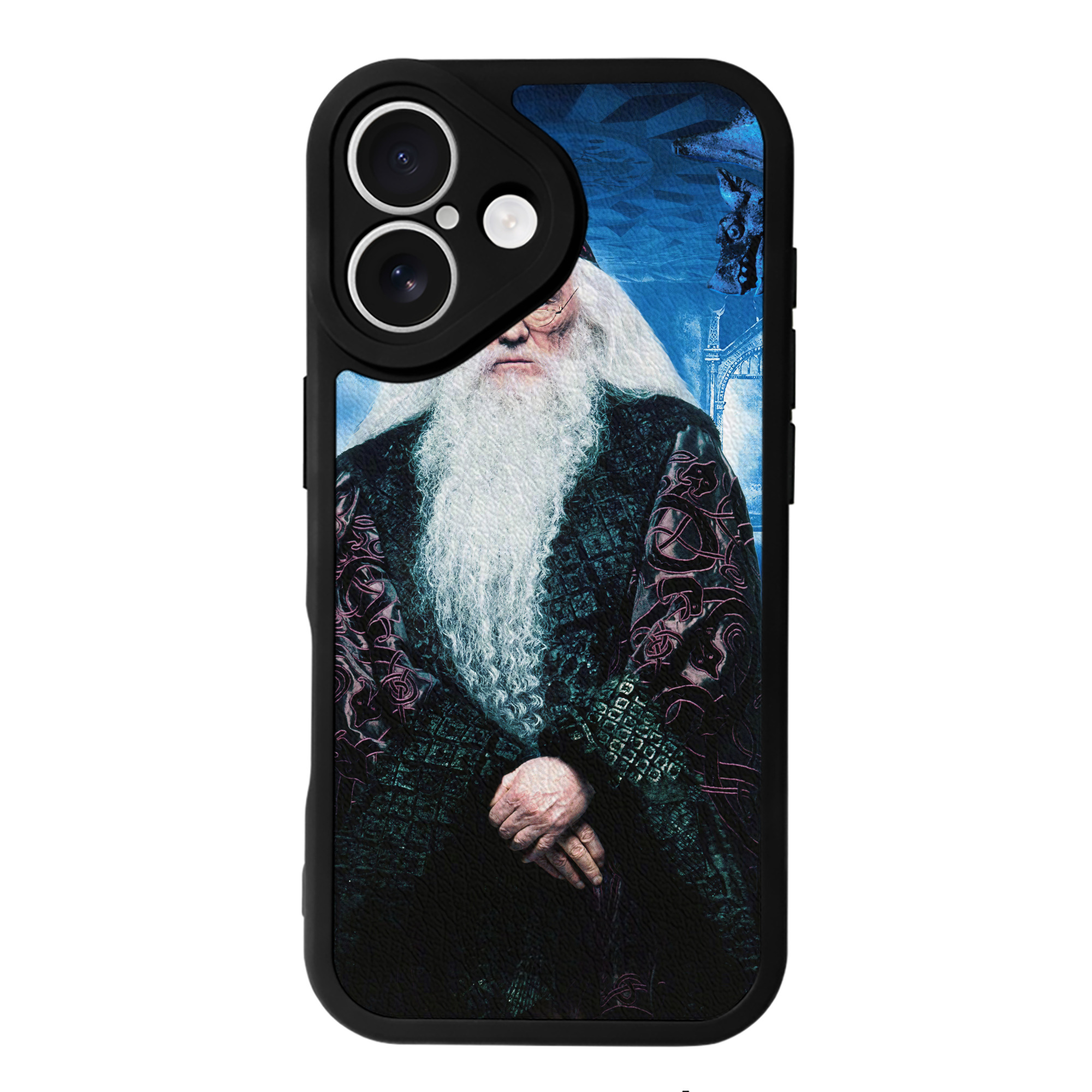 （画像用） Harry Potter ハリー・ポッターシリーズ 【iPhone 16シリーズ対応】シリコンスマホケース（レザー調） 材質：シリコン